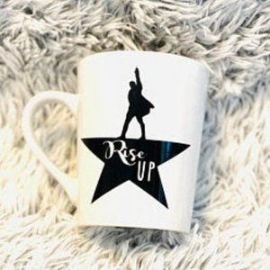 hamilton rise up coffee mug